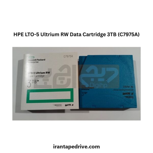 دیتا کارتریج LTO-5 (HPE 1.5TB/3TB C7975A)