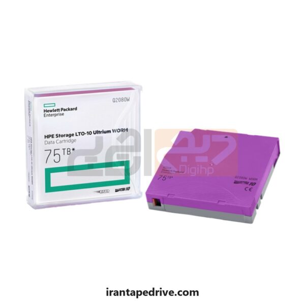 کارتریج WORM LTO-10 (دیتا HPE 30TB Q2080W)